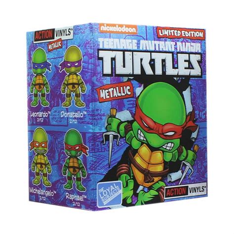 tmnt action vinyls blind box metallic codes|Teenage Mutant Ninja Turtles Blind Box 3 Inch Action .